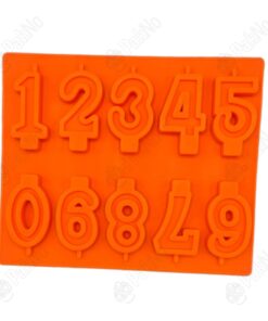 قالب سیلیکونی شمع اعداد