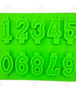 قالب سیلیکونی شمع اعداد