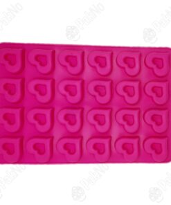 قالب سیلیکون قلب شفون دار