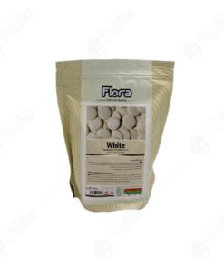 شکلات سکه ای سفید فلورا